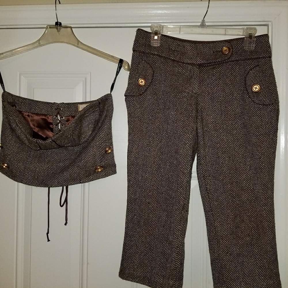 Women's Baby Phat 2pc Capri & Halter set