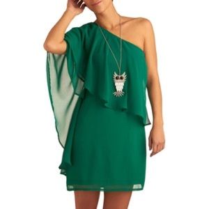 Modcloth A Breath of Fresh Flair Dress Size S