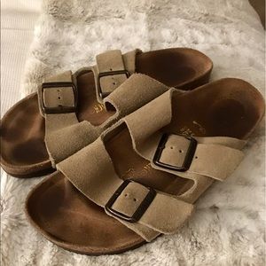 Birkenstock Arizona Suede/Taupe