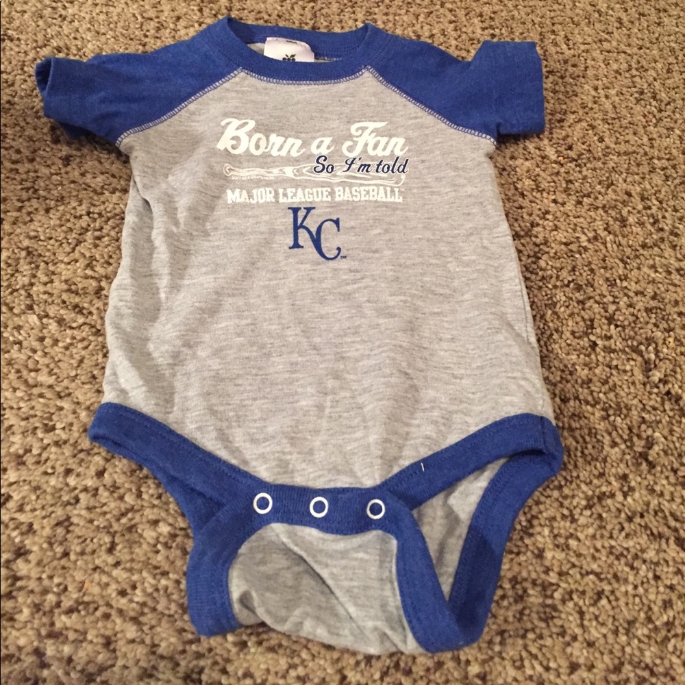 KC royals onesie