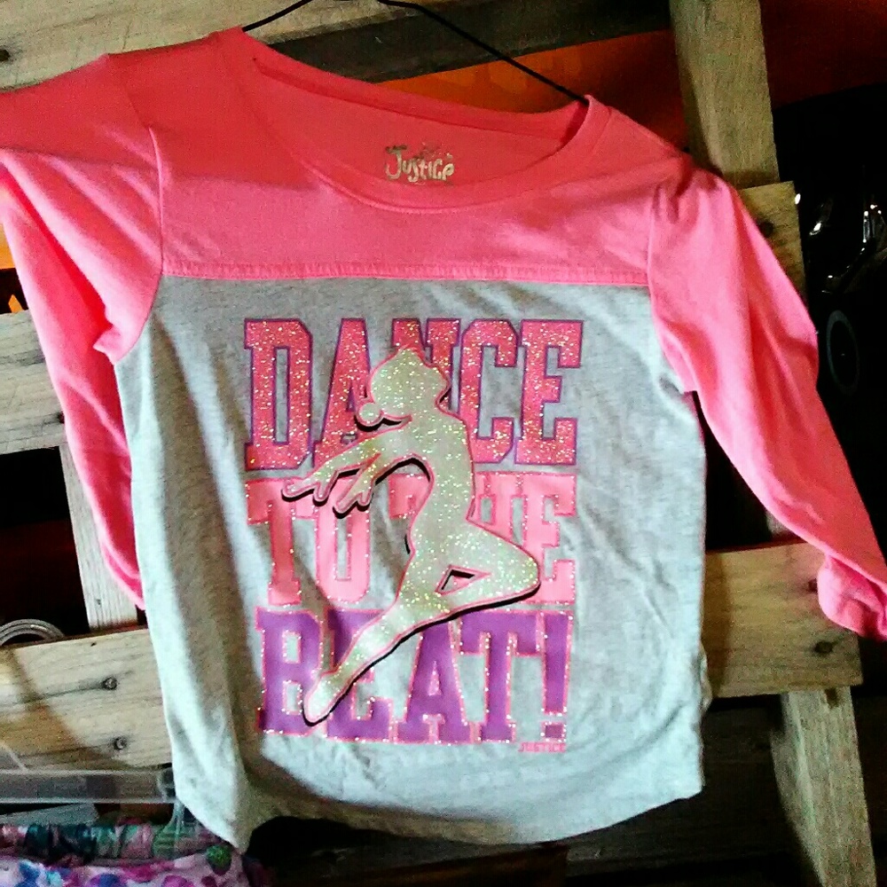 Justice shirts jogging capris