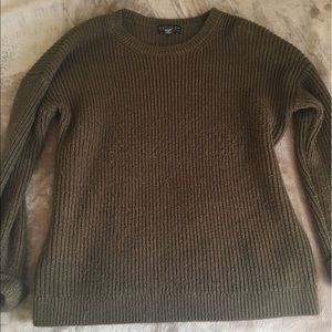 Plus size Olive Green Sweater