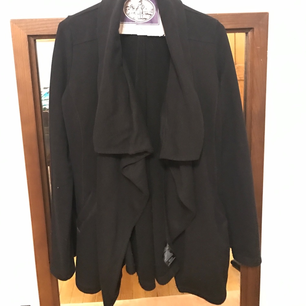 Black cozy cotton jacket