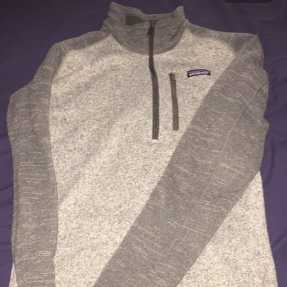 Gray Patagonia Sweater- basically new