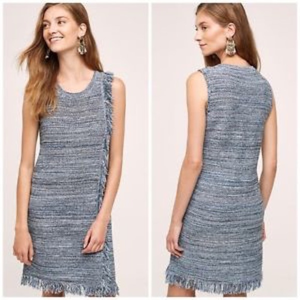 Fringe shift dress from Anthropologie, NWT