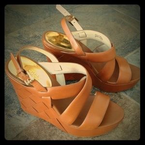 FINAL MARKDOWN! Michael Kors Wedge Sandals 9