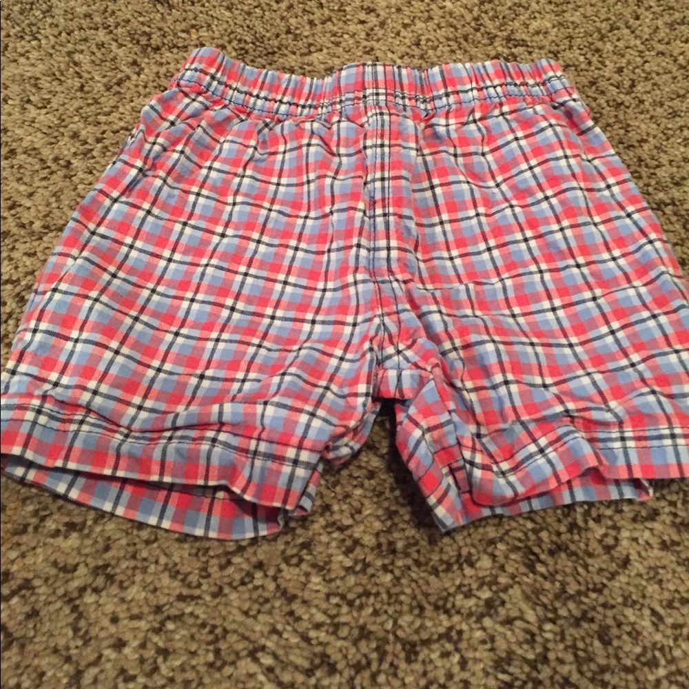 Plaid shorts