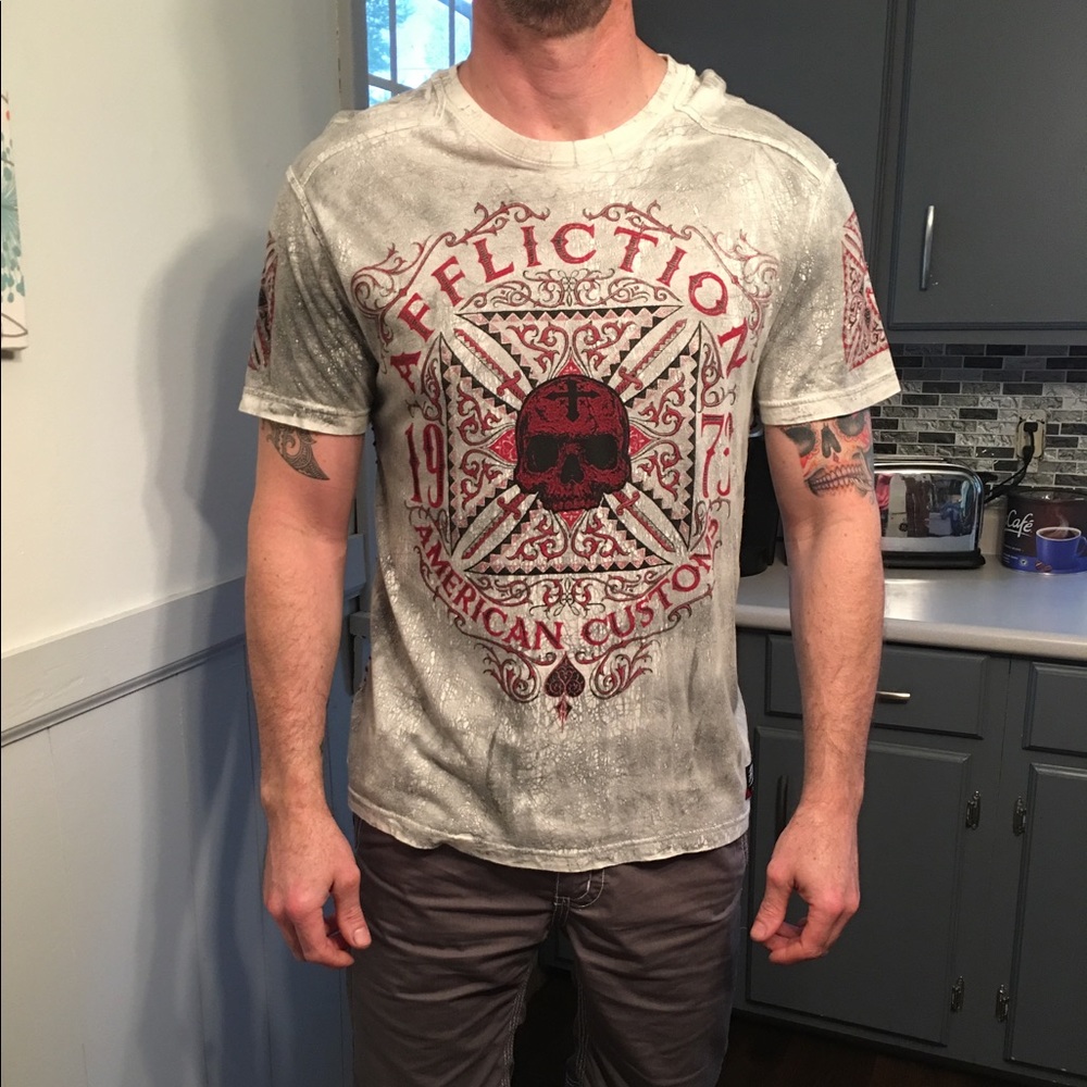 Affliction mens tee