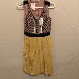 Sachin + Babi petal to the metal dress