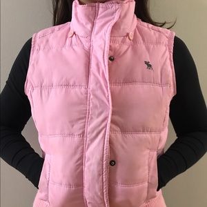 Abercrombie and Fitch Pink Vest Abercrombie and Fitch Pink Vest