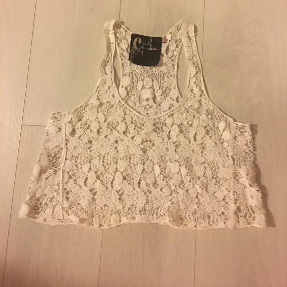 LF crochet crop top