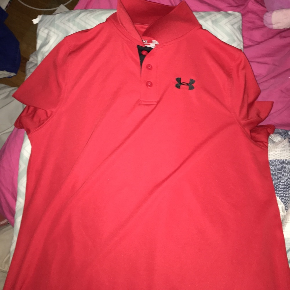 NWOT boys under armour polo