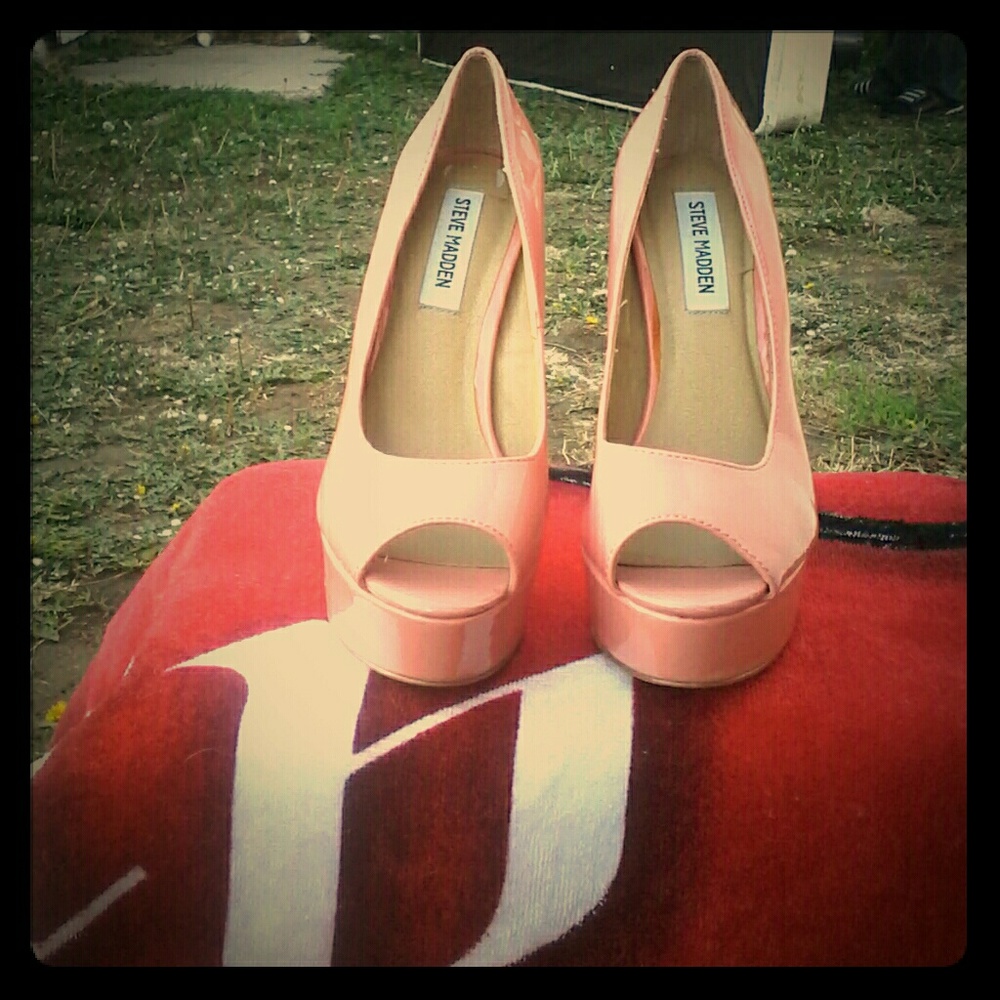 Steve Madden chunk heels