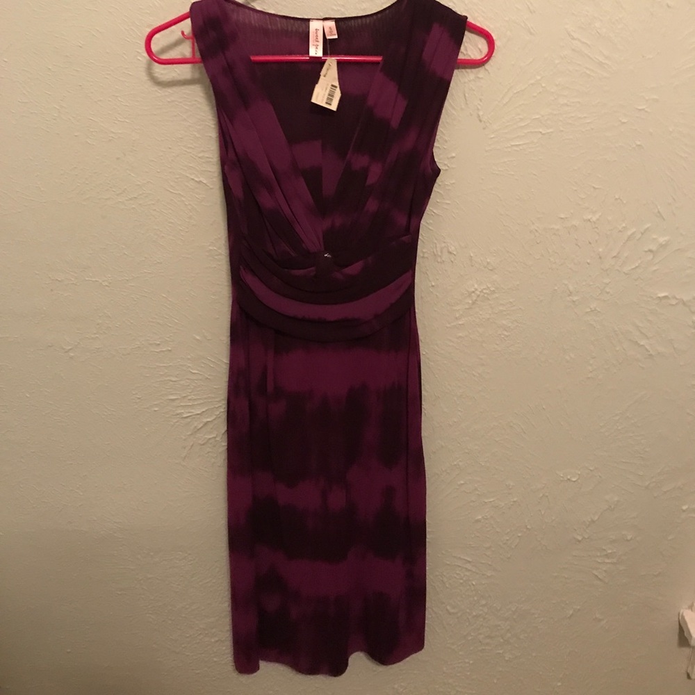 Sweet Pea tye dye purple dress