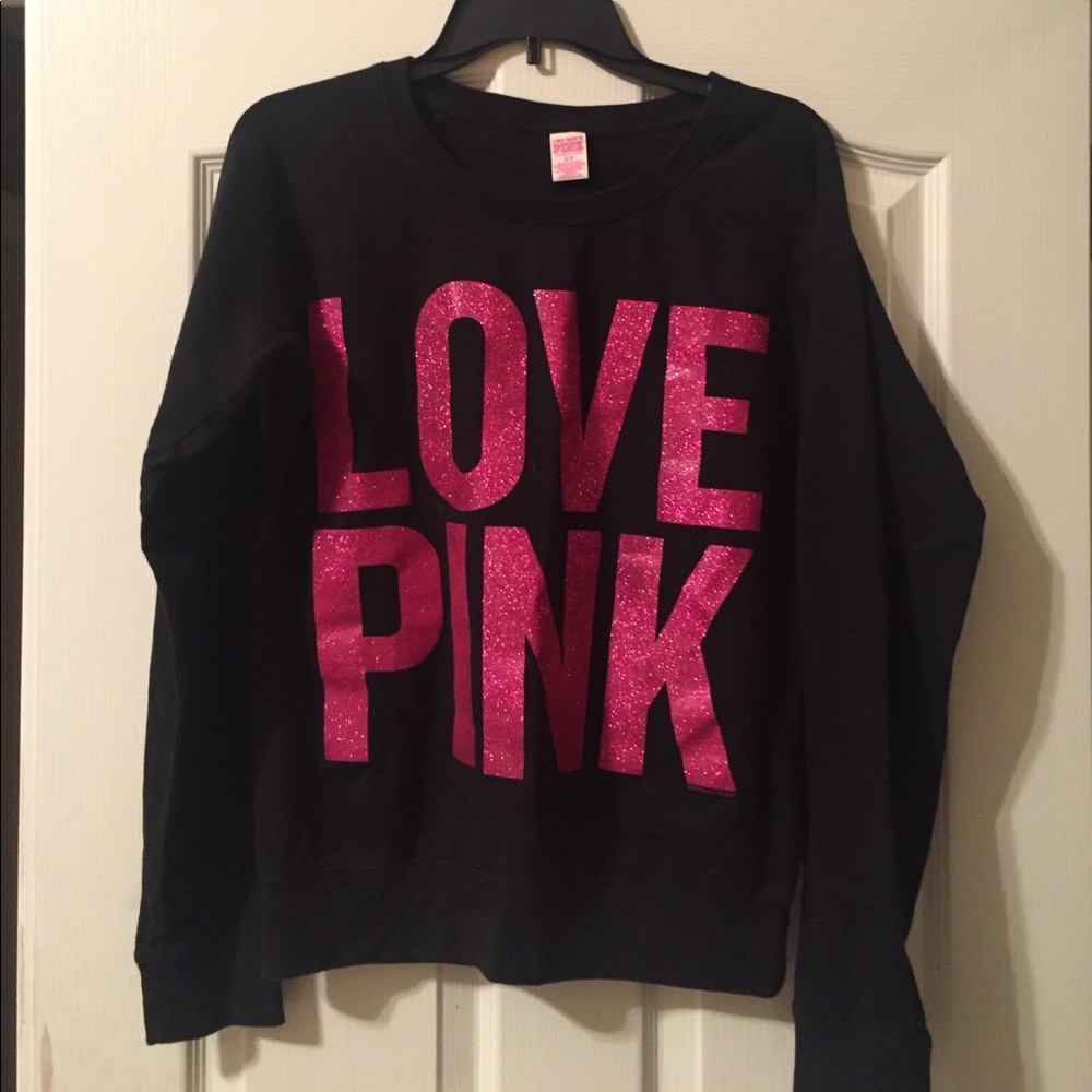Love pink sweatshirt