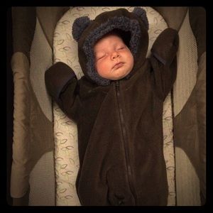 Columbia Bear Onesie