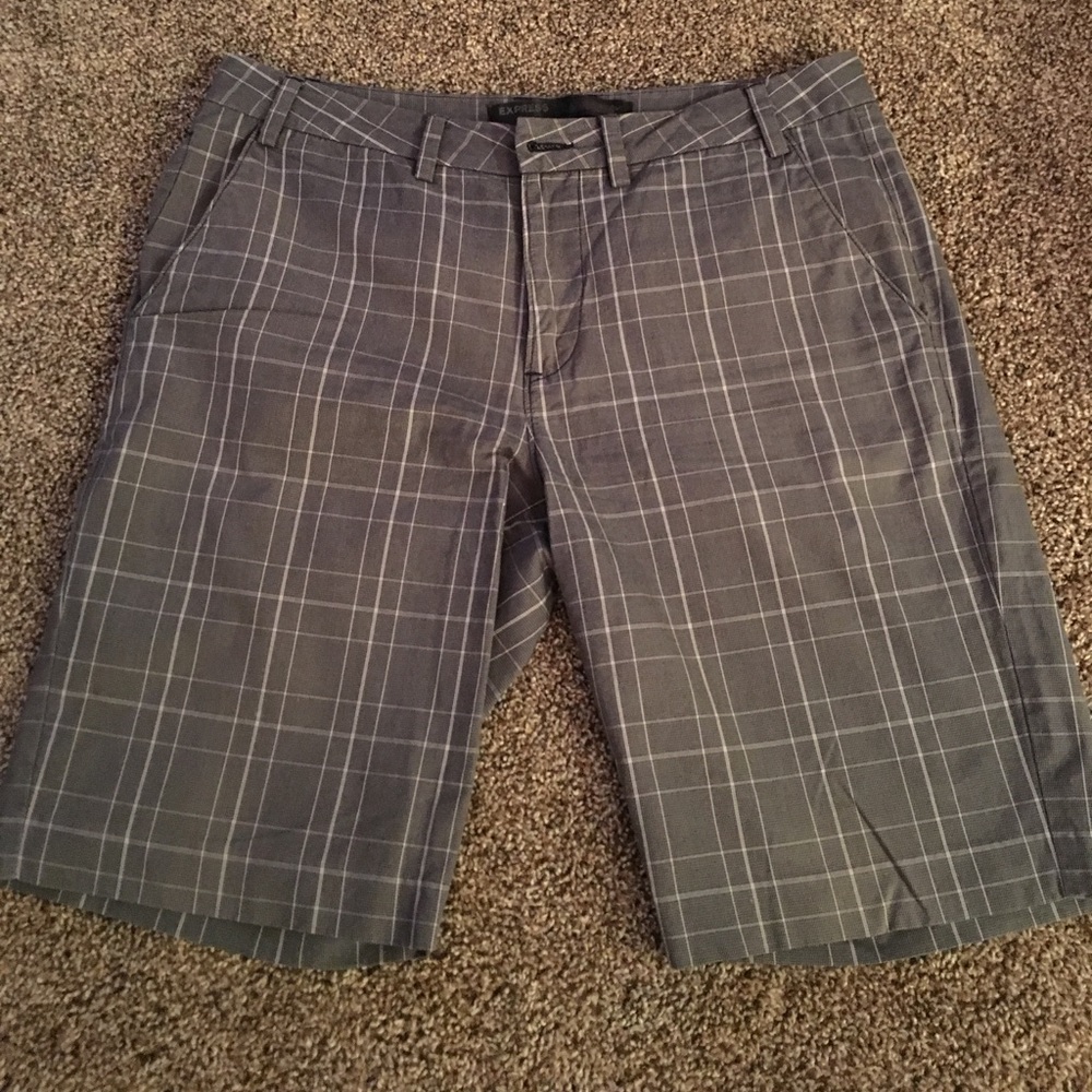 Plaid shorts