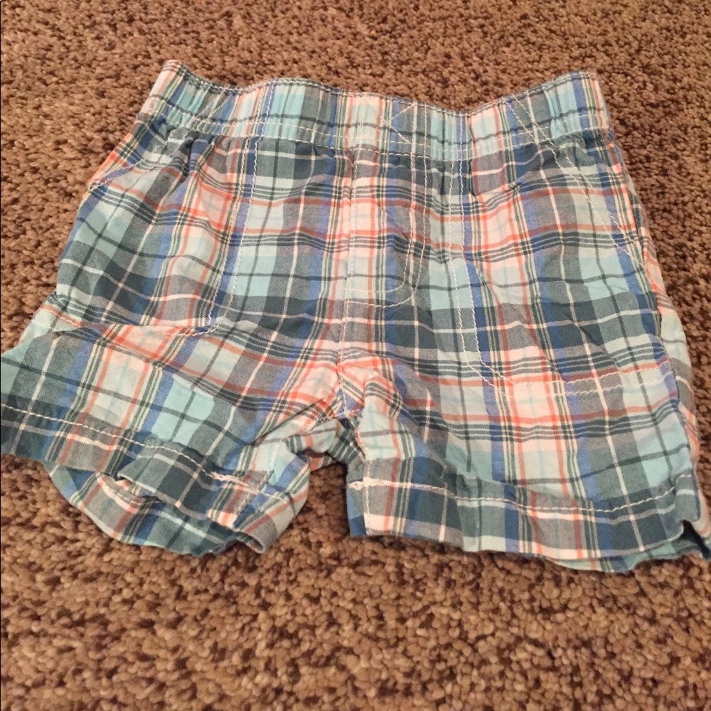 Plaid shorts