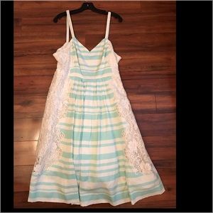 Anthropologie midi dress