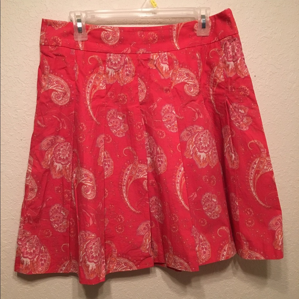 JCrew pleated skirt. Size 10