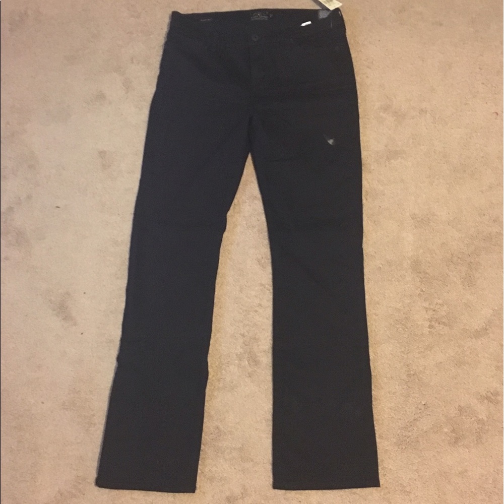 Lucky Brand Mid-Rise Black Jeans 12/31