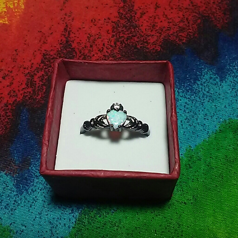 BNIB Fire Opal Ring (10)