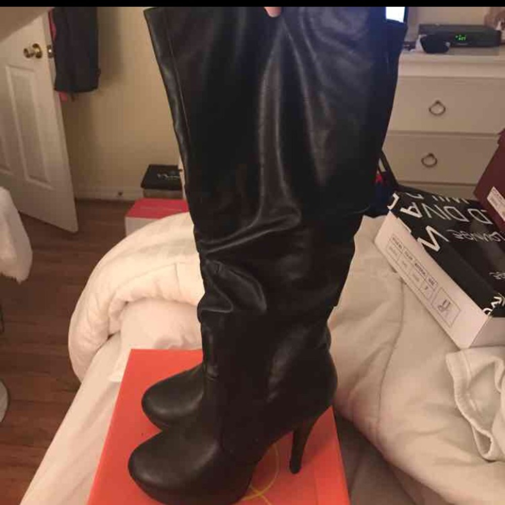 Black Leather boots