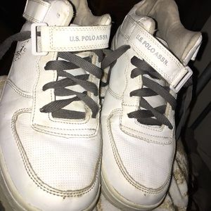 Us polo assn. shoes all white worn a lot few marks