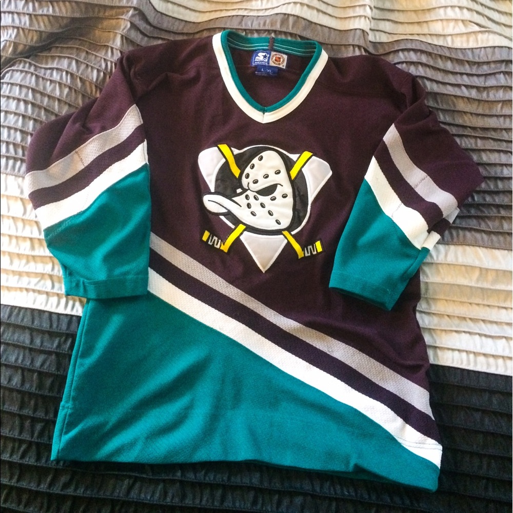 Anaheim Mighty Ducks Retro Starter Jersey