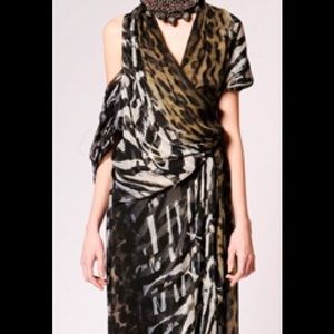 MALANDRINO Maxi Dress - 100% silk