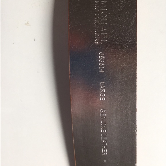 NWT  Michael Kors belt sz L newer worn - Picture 5 of 6