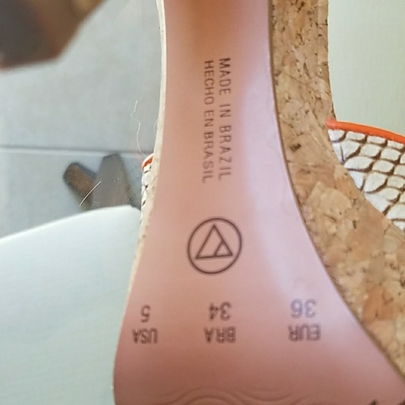 Very Good  Qualify High  heel mules size 5 - Picture 2 of 4