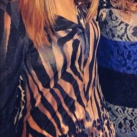 Animal print jersey dress - Picture 4 of 4