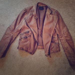Leather jacket