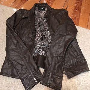 leather jacket