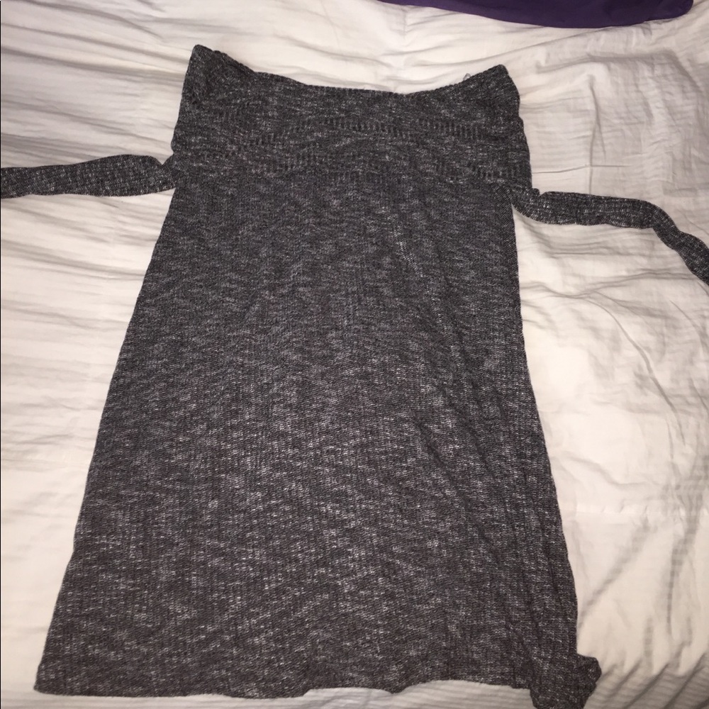 Off the shoulder sweater dress