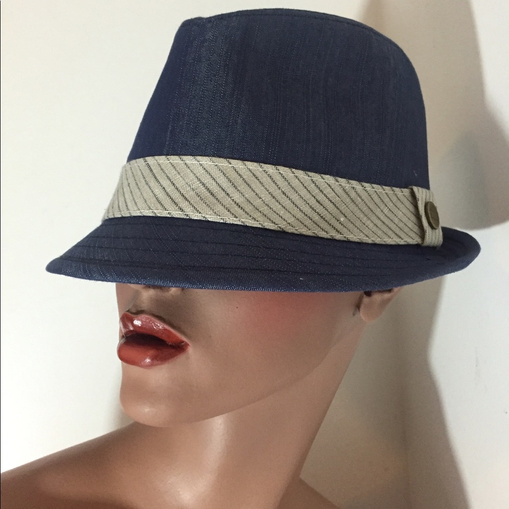 Denim Levis Fedora (hat)