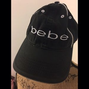 Black BEBE hat. Authentic!
