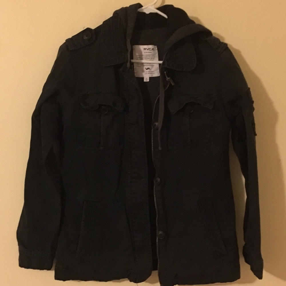 RVCA Black Men's Jacket Size S