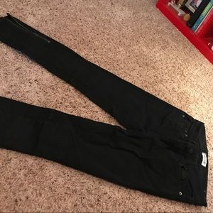 Black Madewell Moto jeans 28 never worn
