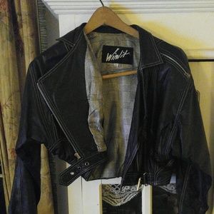 Leather jacket