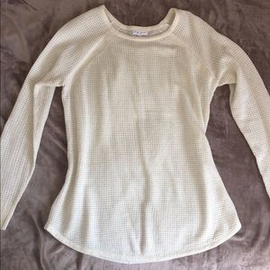 Cream lightweight sweater