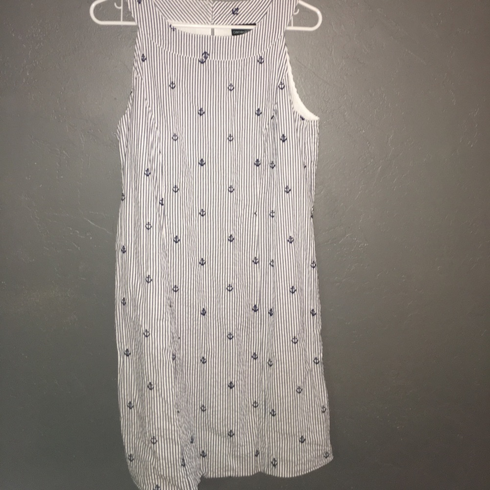 Cynthia Rowley striped anchor dress