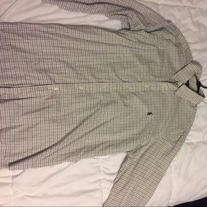 Long sleeve polo button up