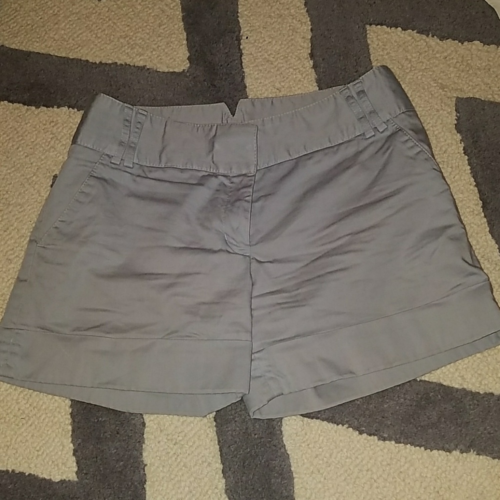 Express flat front shorts