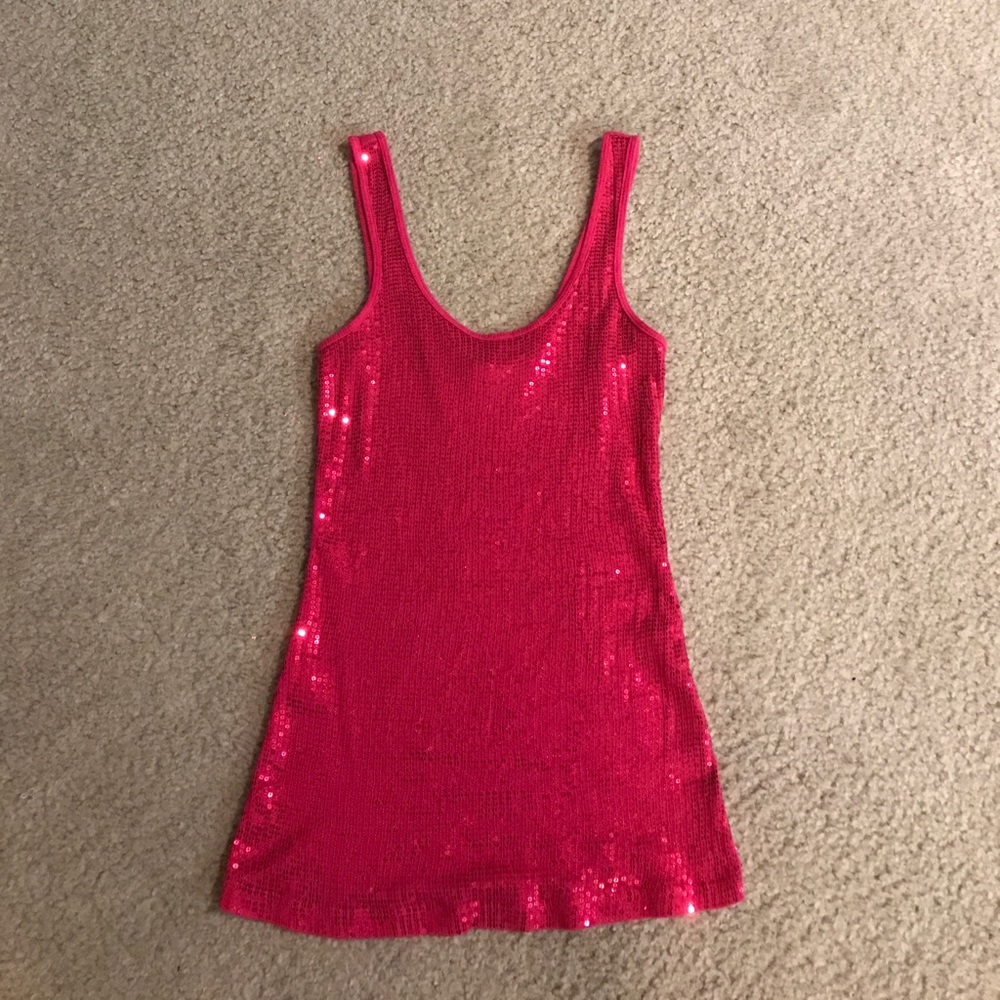 Express Sequin Tank