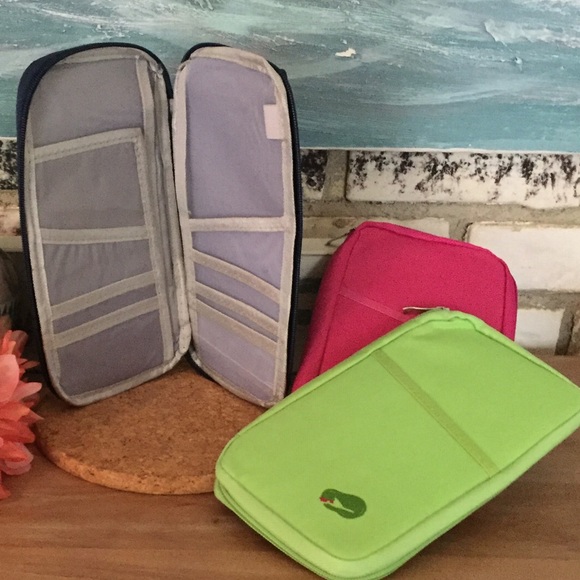 ✈️ LAST ONE - NWT Travel Passport Wallet - Navy - Picture 4 of 7