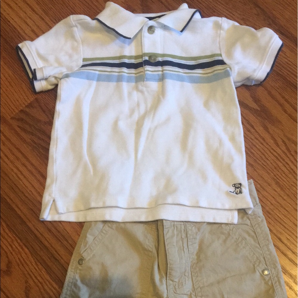Janie and Jack Shorts Set