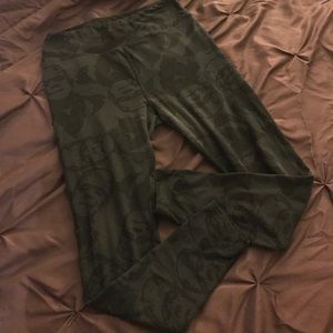 Black Frankenstein One Size Leggings