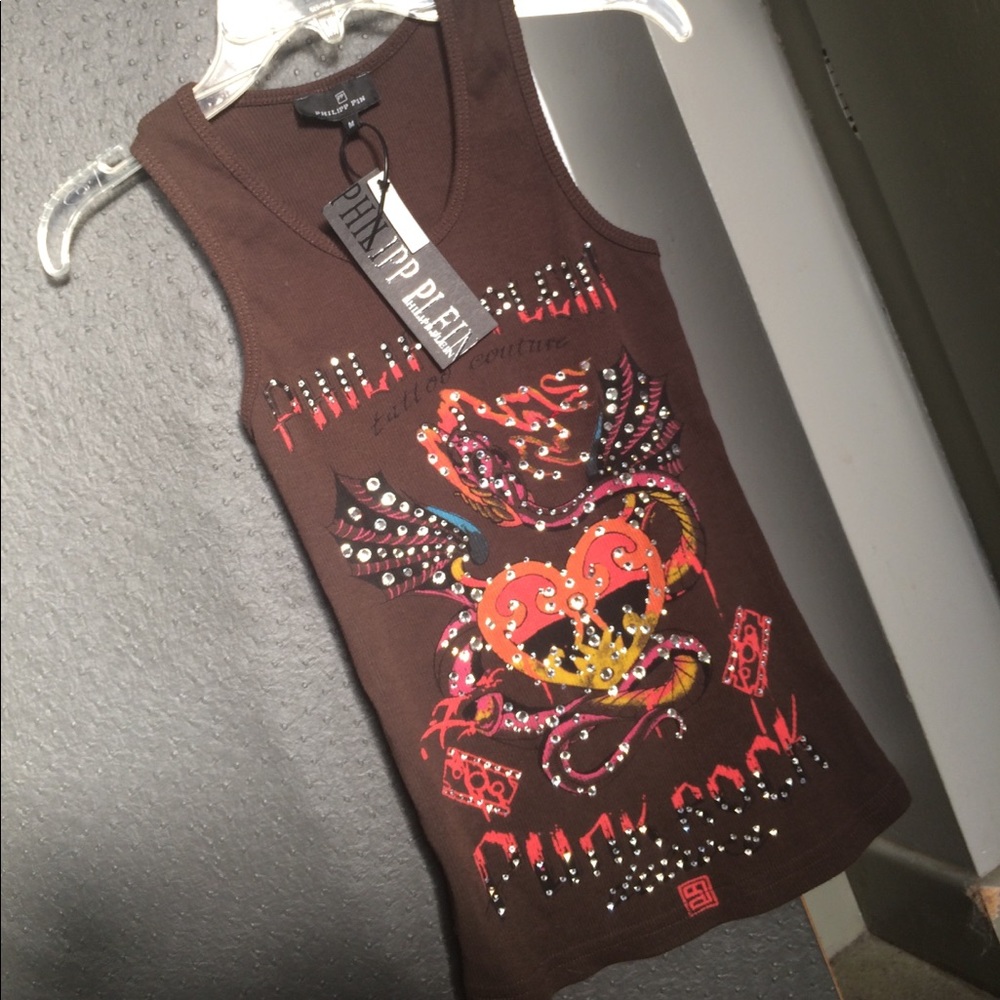 Philipp Plein Swarovski Tank
